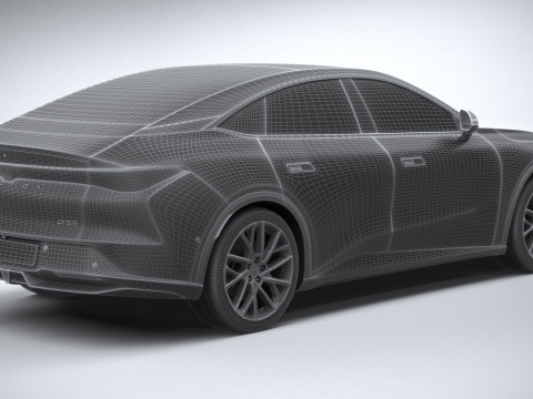 BAIC ArcFox Alpha S5 2025 Modelo 3D