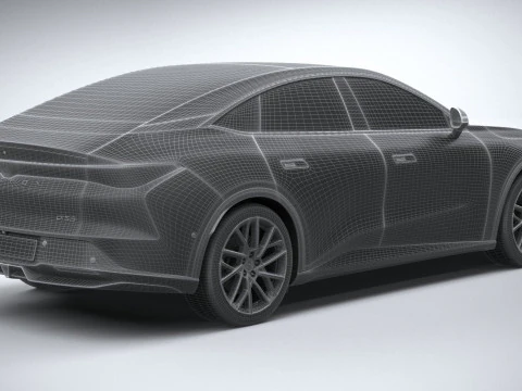 BAIC ArcFox Alpha S5 2025 3D Model