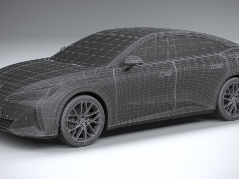 BAIC ArcFox Alpha S5 2025 Modelo 3D