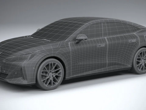 BAIC ArcFox Alpha S5 2025 3D Model