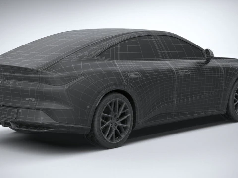 BAIC ArcFox Alpha S5 2025 3D Model