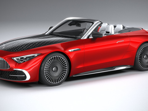 Mercedes-Benz SL Monogram Maybach 2025 Modelo 3D