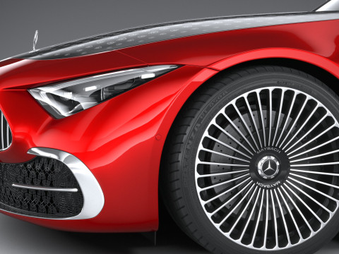 Mercedes-Benz SL Monogram Maybach 2025 3D-Modell