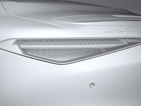 Mercedes-Benz SL Monogram Maybach 2025 3D-Modell