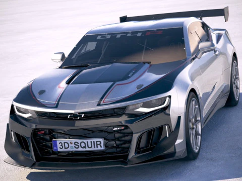 Chevrolet Camaro GT4R 2020 3D Model