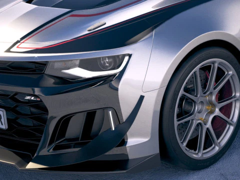 Chevrolet Camaro GT4R 2020 3D Model