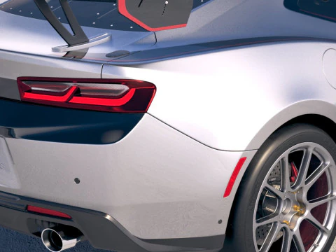 Chevrolet Camaro GT4R 2020 3D Model