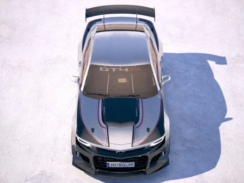 Chevrolet Camaro GT4R 2020 3D Model