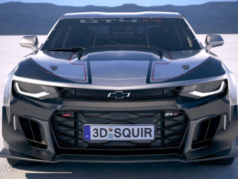 Chevrolet Camaro GT4R 2020 3D Model