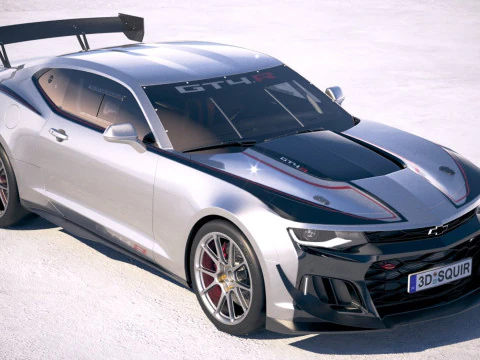 Chevrolet Camaro GT4R 2020 3D Model