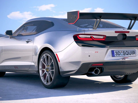 Chevrolet Camaro GT4R 2020 3D Model