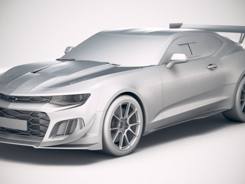 Chevrolet Camaro GT4R 2020 3D 模型