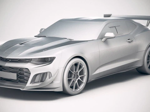 Chevrolet Camaro GT4R 2020 3D Model