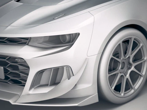 Chevrolet Camaro GT4R 2020 3D Model