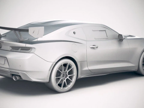 Chevrolet Camaro GT4R 2020 3D Model