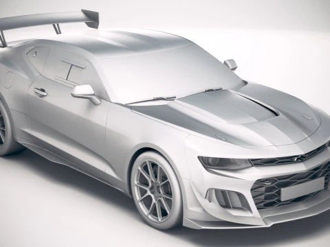 Chevrolet Camaro GT4R 2020 3D Model