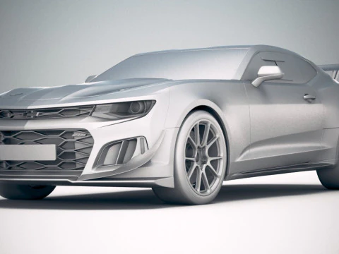 Chevrolet Camaro GT4R 2020 3D Model