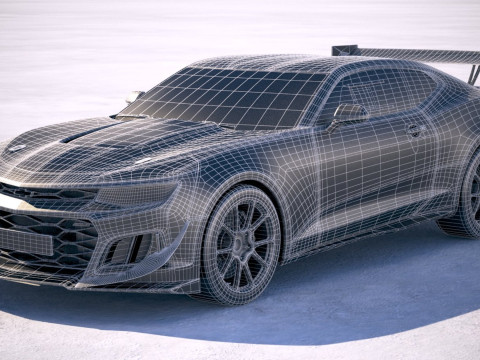 Chevrolet Camaro GT4R 2020 3D 模型