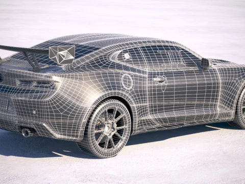 Chevrolet Camaro GT4R 2020 3D Model