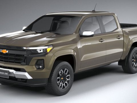 Chevrolet Colorado LT 2023 3D Модель