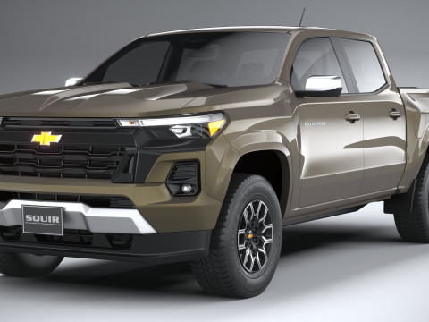 Chevrolet Colorado LT 2023 3D Модель