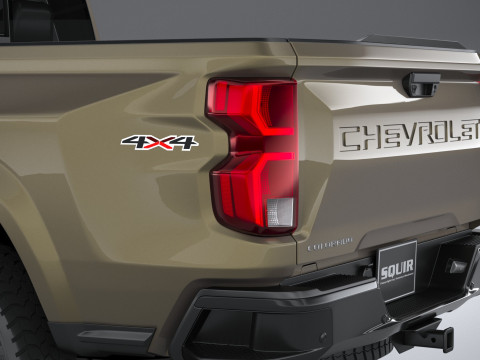 Chevrolet Colorado LT 2023 3D Модель