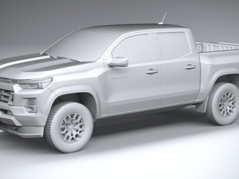 Chevrolet Colorado LT 2023 3D Модель