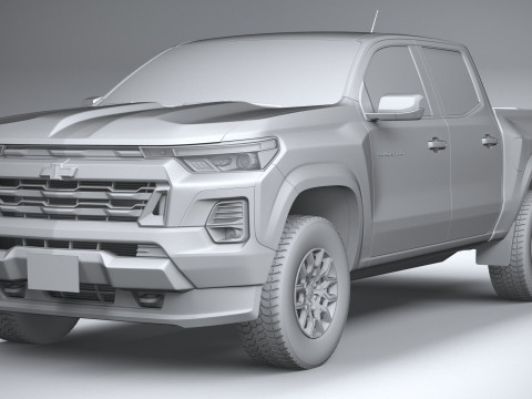 Chevrolet Colorado LT 2023 3D Модель