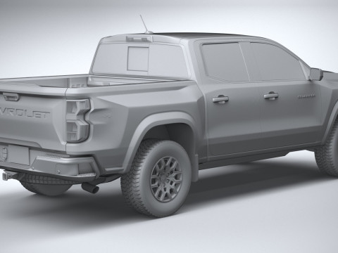 Chevrolet Colorado LT 2023 3D Модель