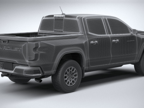 Chevrolet Colorado LT 2023 3D Модель
