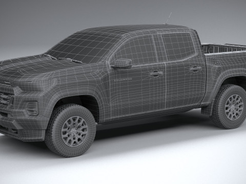 Chevrolet Colorado LT 2023 3D Модель