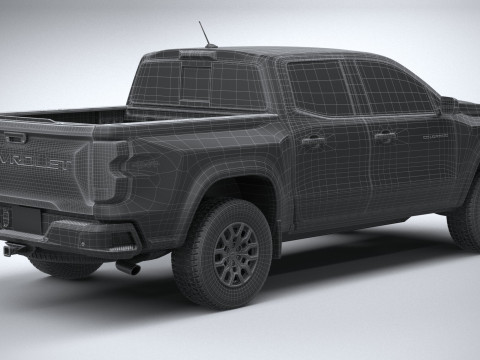 Chevrolet Colorado LT 2023 3D Модель