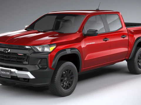 Chevrolet Colorado Trail Boss 2023 3D Model