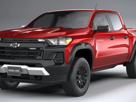 Chevrolet Colorado Trail Boss 2023 3D Model