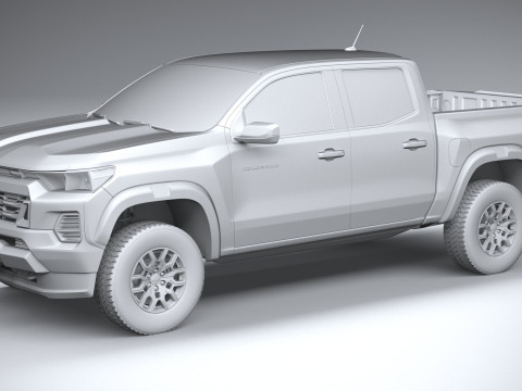Chevrolet Colorado Trail Boss 2023 Modelo 3D