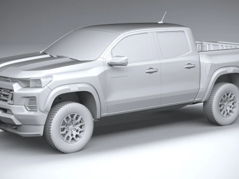 Chevrolet Colorado Trail Boss 2023 3D Model