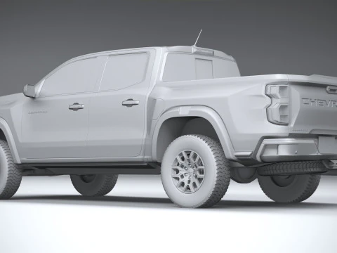 Chevrolet Colorado Trail Boss 2023 3D Model