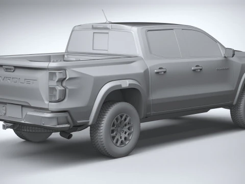 Chevrolet Colorado Trail Boss 2023 3D Model
