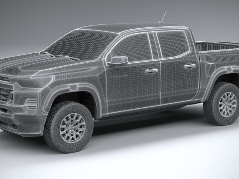 Chevrolet Colorado Trail Boss 2023 Modelo 3D