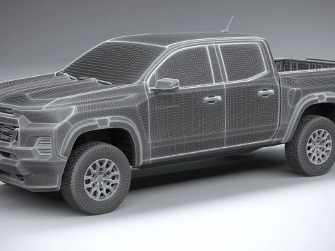 Chevrolet Colorado Trail Boss 2023 3D Model