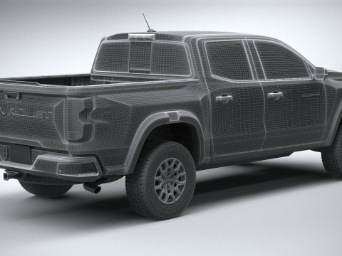 Chevrolet Colorado Trail Boss 2023 Modelo 3D