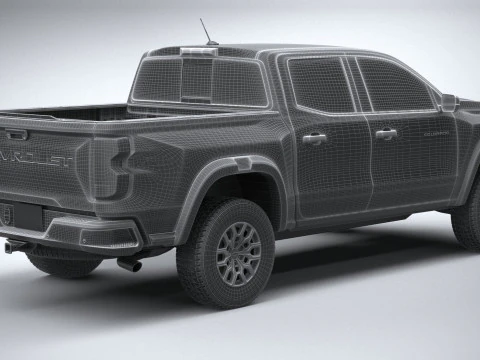 Chevrolet Colorado Trail Boss 2023 3D Model