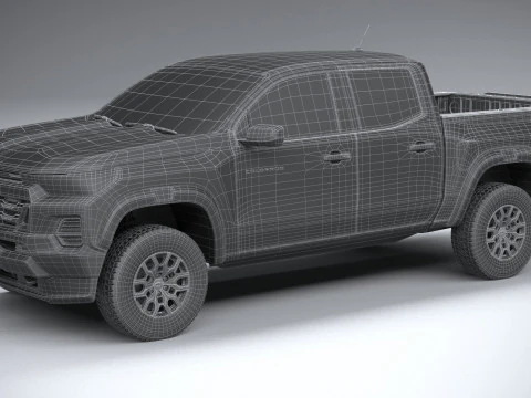 Chevrolet Colorado Trail Boss 2023 3D Model