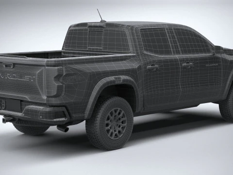 Chevrolet Colorado Trail Boss 2023 3D Model