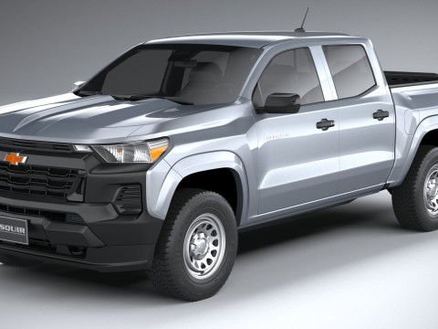 Chevrolet Colorado WT 2023 3D Модель