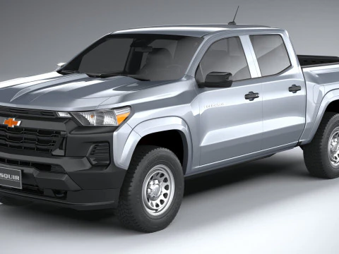Chevrolet Colorado WT 2023 3D Model