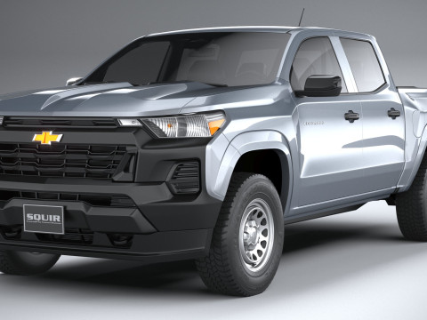 Chevrolet Colorado WT 2023 3D Модель