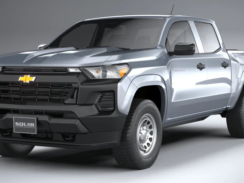 Chevrolet Colorado WT 2023 3D Model