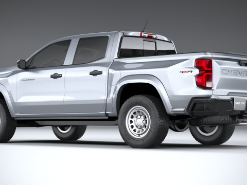 Chevrolet Colorado WT 2023 3D Модель