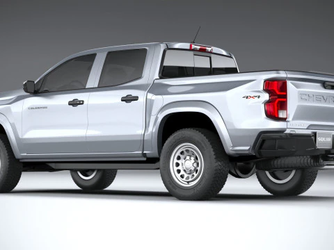 Chevrolet Colorado WT 2023 3D Model
